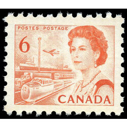 canada stamp 459i queen elizabeth ii transportation 6 1969