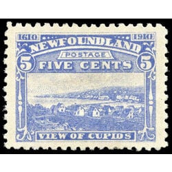 newfoundland stamp 91a view of cupids 5 1910