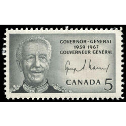 canada stamp 474 governor general vanier 5 1967