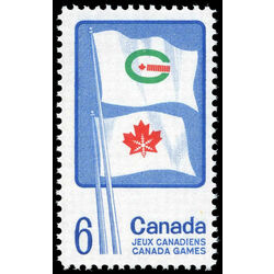 canada stamp 500 flags of summer and winter games 6 1969