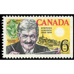 canada stamp 504 stephen leacock and mariposa 6 1969