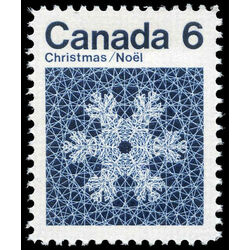 canada stamp 554i snowflake 6 1971