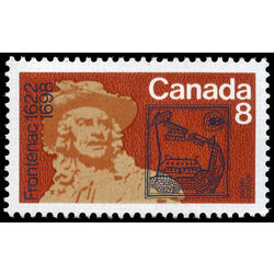 canada stamp 561 frontenac 8 1972
