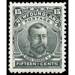 newfoundland stamp 97 king george v 15 1910 m xf 005
