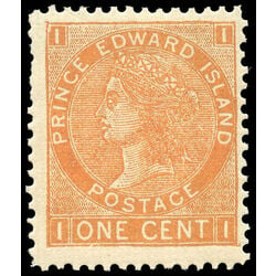 prince edward island stamp 11b queen victoria 1 1872
