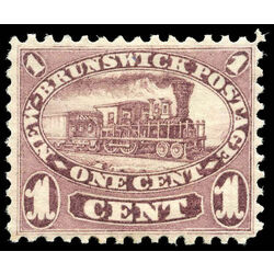 new brunswick stamp 6 locomotive 1 1860