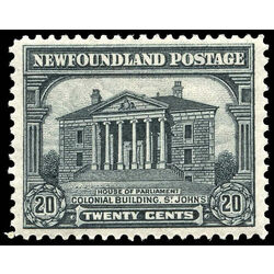 newfoundland stamp 157 colonial building st john s 20 1928