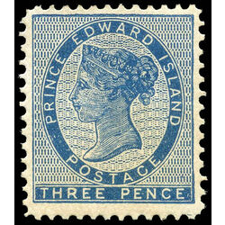 prince edward island stamp 6 queen victoria 3d 1862