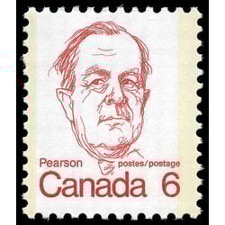 canada stamp 591iv lester b pearson 6 1973