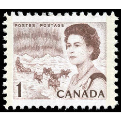 canada stamp 454piii queen elizabeth ii northern lights 1 1971