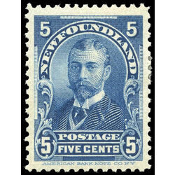 newfoundland stamp 85 duke of york 5 1899