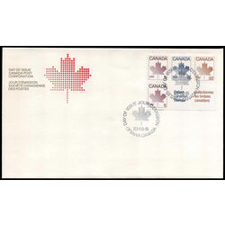 canada stamp 946b maple leaf 1983 FDC