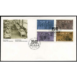 canada stamp 1348a second world war 1941 1991 fdc 002