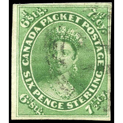 canada stamp 9 queen victoria 7 d 1857 u vf 010