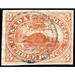 canada stamp 4xi beaver 3d 1852