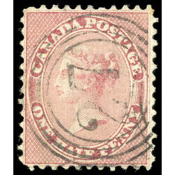 canada stamp 11 queen victoria d 1858 U VF 010