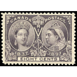 canada stamp 56 queen victoria diamond jubilee 8 1897 M VFNH 012