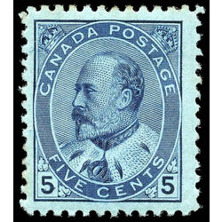 canada stamp 91 edward vii 5 1903 m vf 020