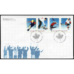 canada stamp 1939a 2002 olympic winter games 2002 FDC