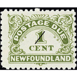 newfoundland stamp j1 postage due stamps 1 1949