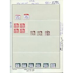 canada centennial definitives collection 1967 73