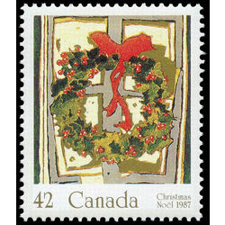 canada stamp 1149 holly wreath 42 1987