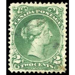 canada stamp 24b queen victoria 2 1868 u vf 011