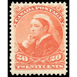 canada stamp 46 queen victoria 20 1893 m f vf 021