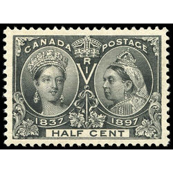 canada stamp 50 queen victoria diamond jubilee 1897 M VF 007