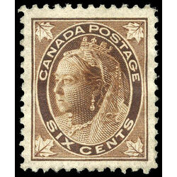 canada stamp 71 queen victoria 6 1897 m vf 015