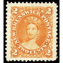 new brunswick stamp 7 queen victoria 2 1863