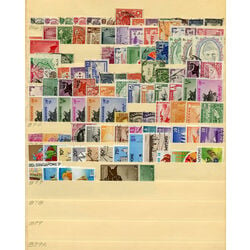 british asia 575 different mostly used stamps from various countries from bangladesh to straits settlements