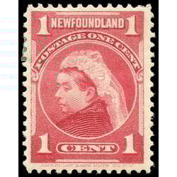 newfoundland stamp 79i queen victoria 1 1897