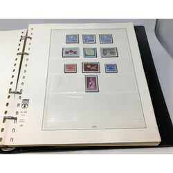 canada mint collection in lindner album with slipcase used