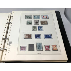 canada mint collection in lindner album with slipcase used