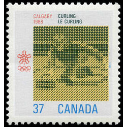 canada stamp 1196 curling 37 1988