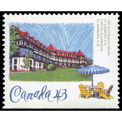 canada stamp 1471 algonquin hotel st andrews nb 43 1993