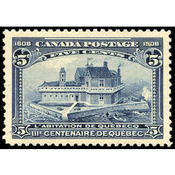 canada stamp 99 champlain s habitation 5 1908 m vfnh 020