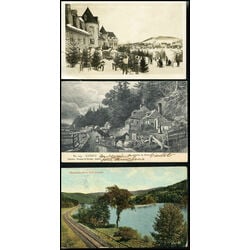 canada early picture scenery post cards