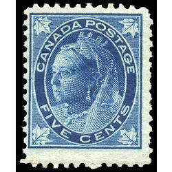 canada stamp 70 queen victoria 5 1897 m fnh 013