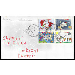 canada stamp 1862a stampin the future 2000 FDC