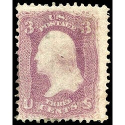 us stamp postage issues 65 washington 3 1861 m 002