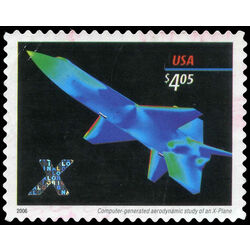 us stamp postage issues 4018 us stamp x planes 4 05 2006