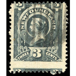 newfoundland stamp 60 queen victoria 3 1890 u f 006