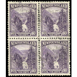 newfoundland stamp 139 humber river canyon 10 1923 u vf 007