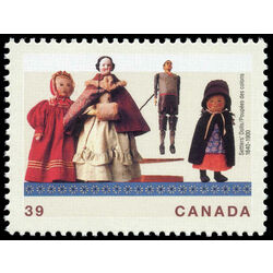canada stamp 1275 settlers dolls 1840 1900 39 1990