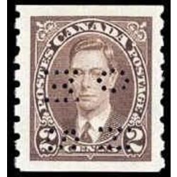 canada stamp official o o239 king george vi 2 1937