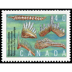 canada stamp 1306 conodonts 40 1991