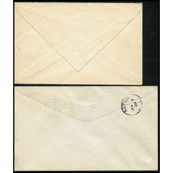 2 canada first day covers 231 237 combo