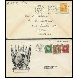 4 canada first day covers 231 6